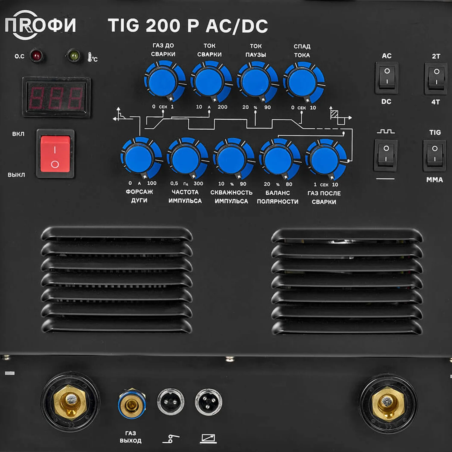 Аппарат аргонодуговой ПРОФИ TIG 200 P AC/DC (НАКС) — изображение 3