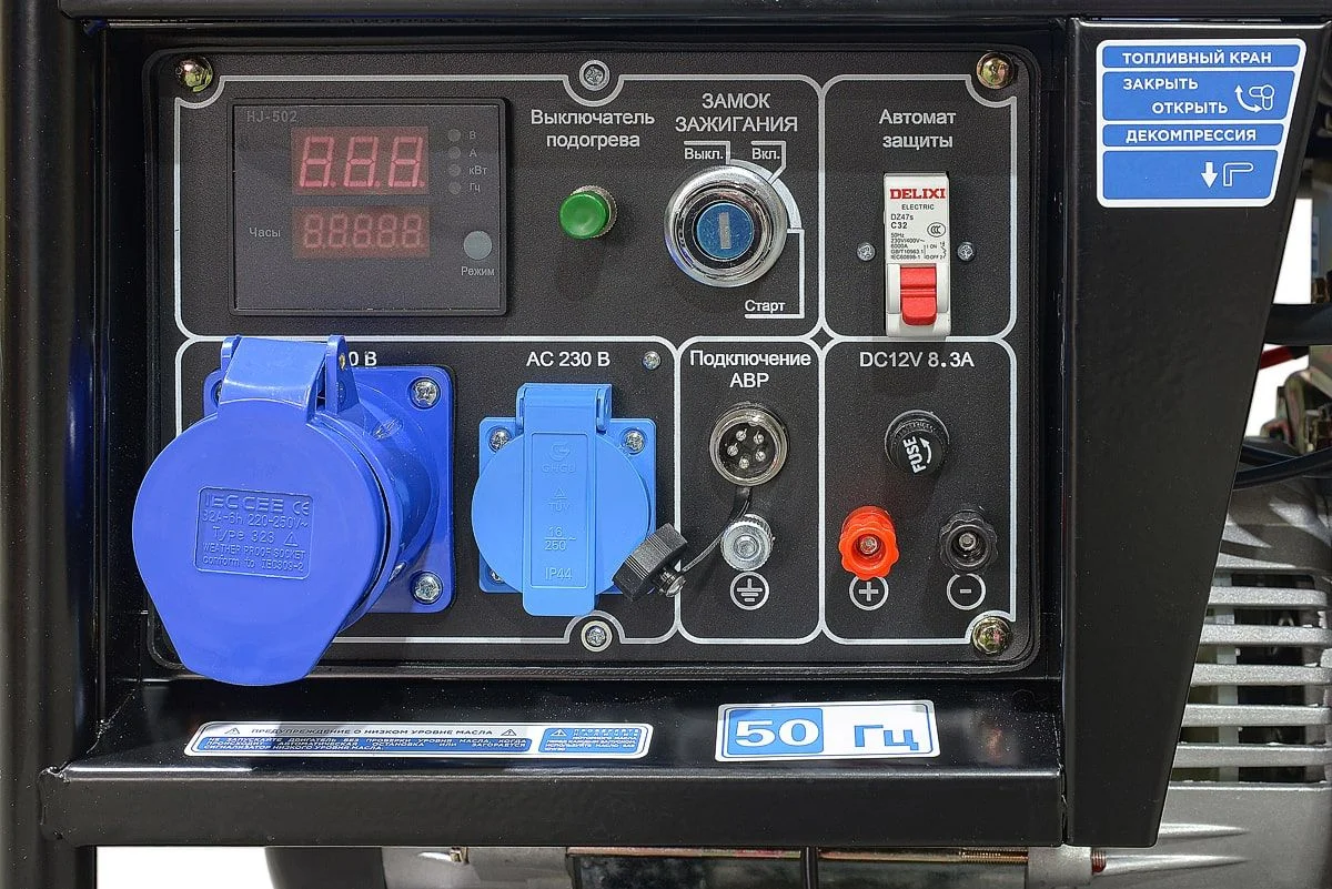 Дизель генератор ТСС SDG 6500EHA 100048 — изображение 6