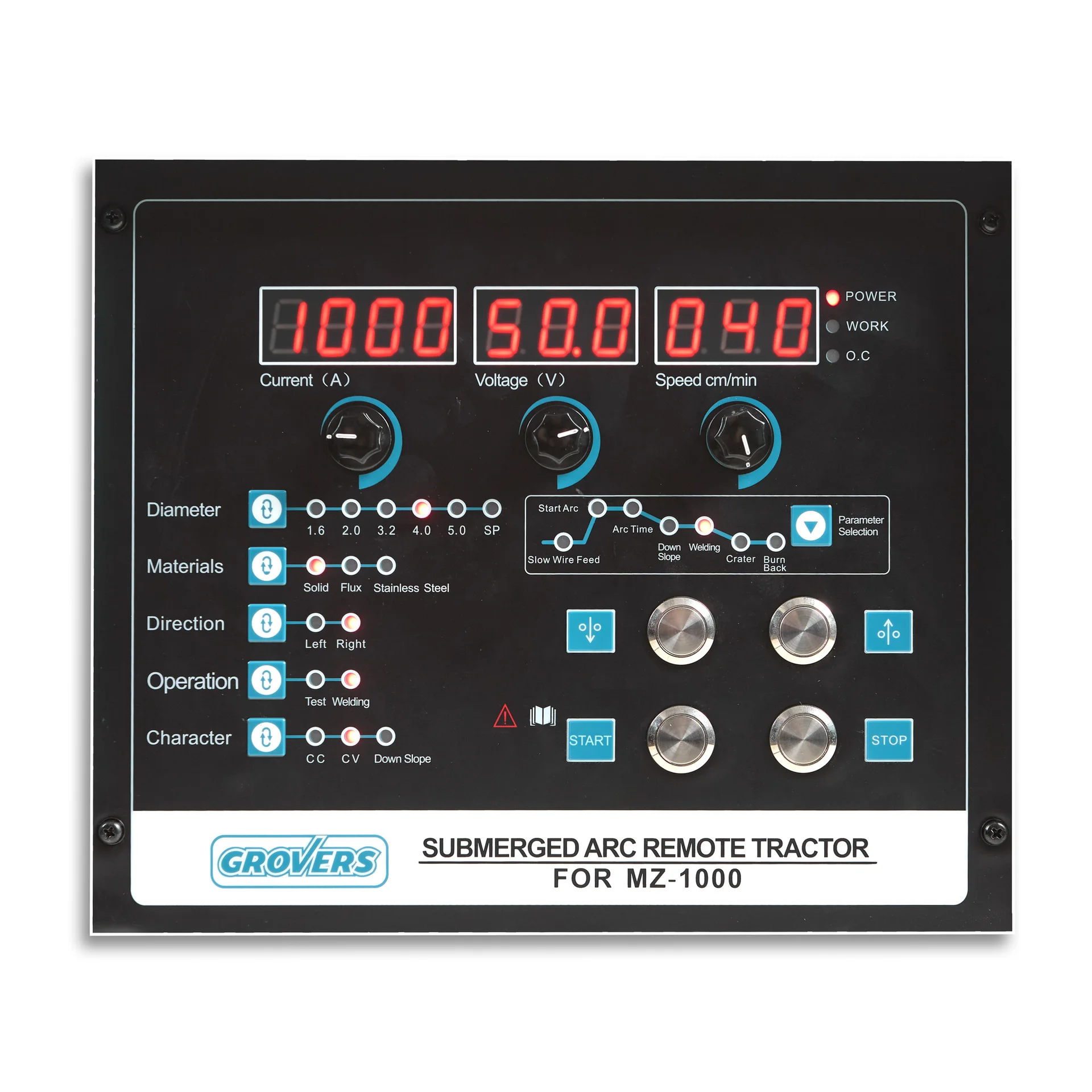 Сварочный источник Grovers MZ-1000 с 3-х колесным трактором — изображение 8