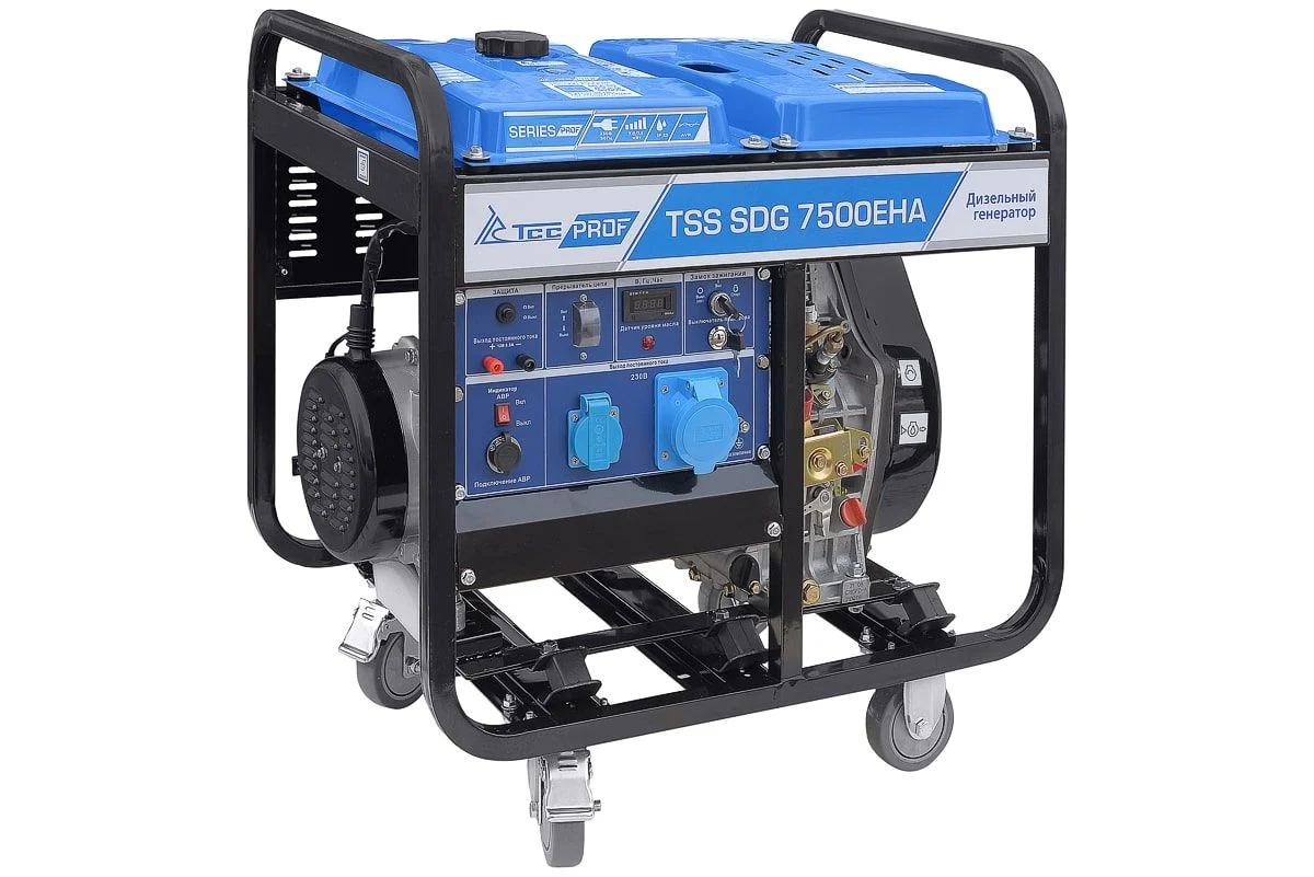 Дизель генератор ТСС SDG 7500EHA 100026 — изображение 3