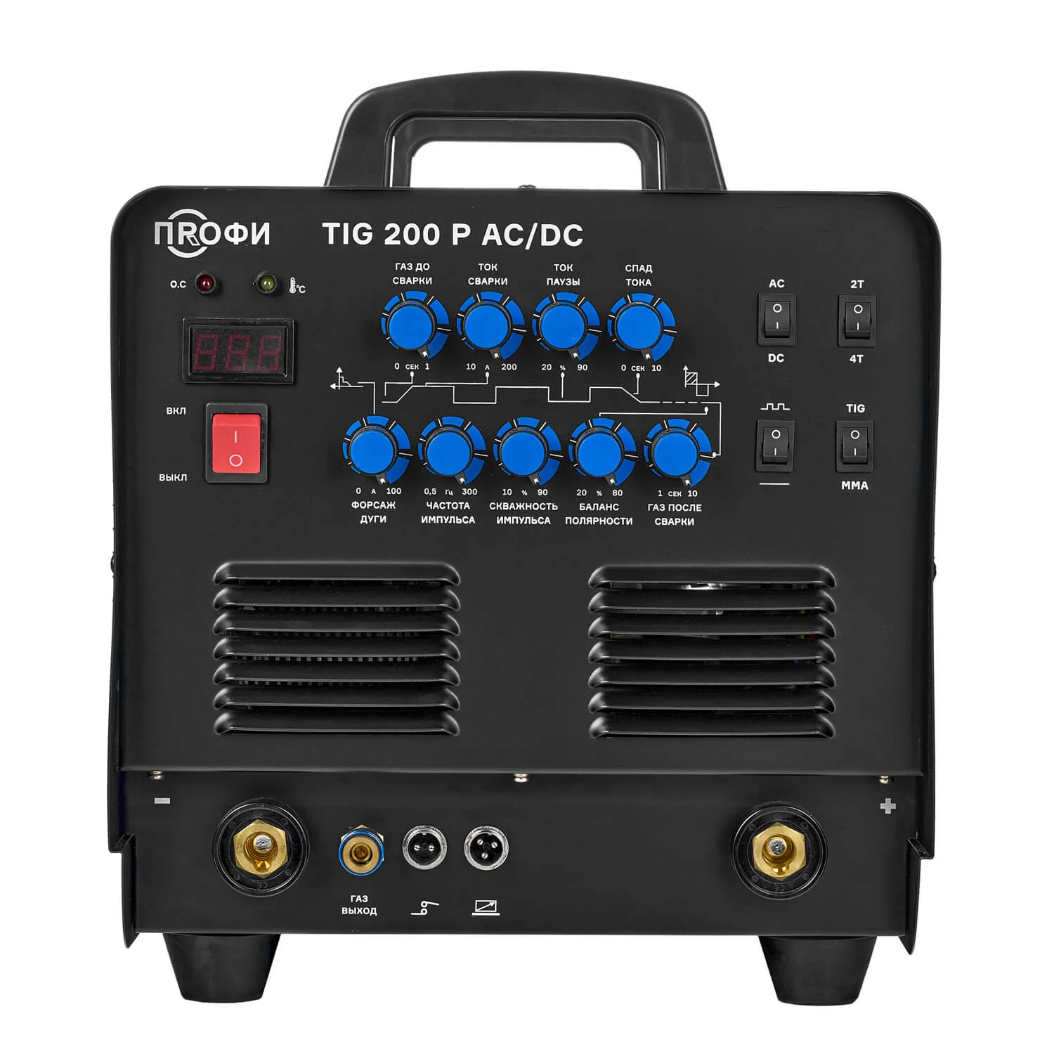 Аппарат аргонодуговой ПРОФИ TIG 200 P AC/DC (НАКС) — изображение 2