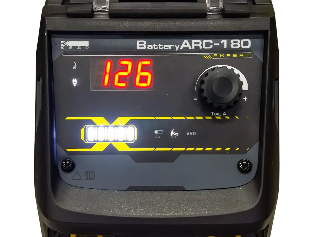 Аппарат сварочный аккумуляторный КЕДР BatteryARC-180 EXPERT — изображение 4