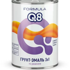 Грунт-эмаль по ржавчине 3в1 F Q8