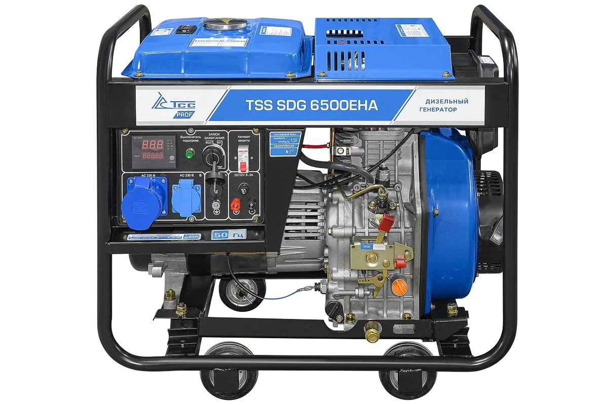 Дизель генератор ТСС SDG 6500EHA 100048 — изображение 2