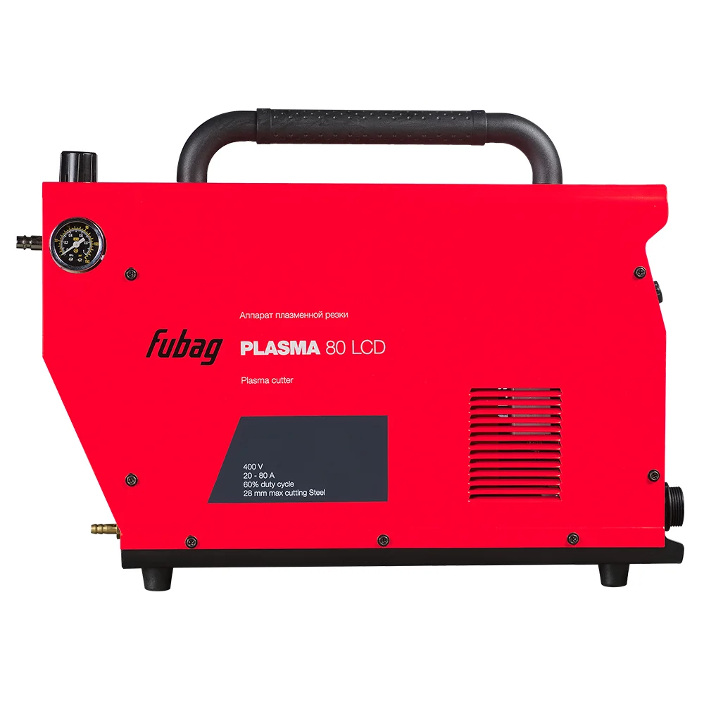 Аппарат плазменной резки FUBAG ПЛАЗМА (Plasma) 80 LCD + Горелка для плазмореза FB P80 6 м — изображение 3